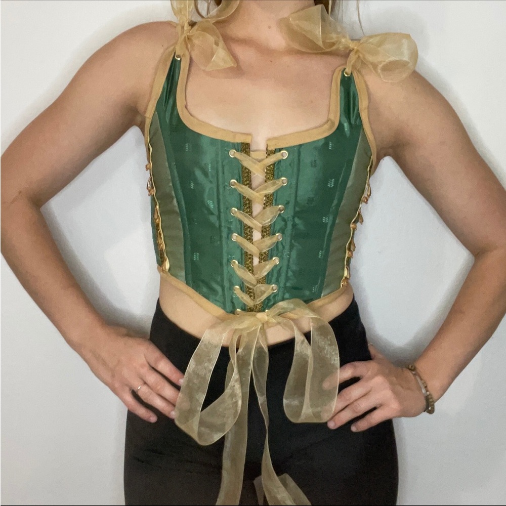 Princess renaissance corset top, regency corset stay